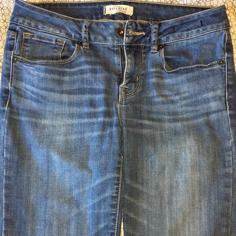 BULLHEAD BLACK 5R BOOTCUT blue jeans